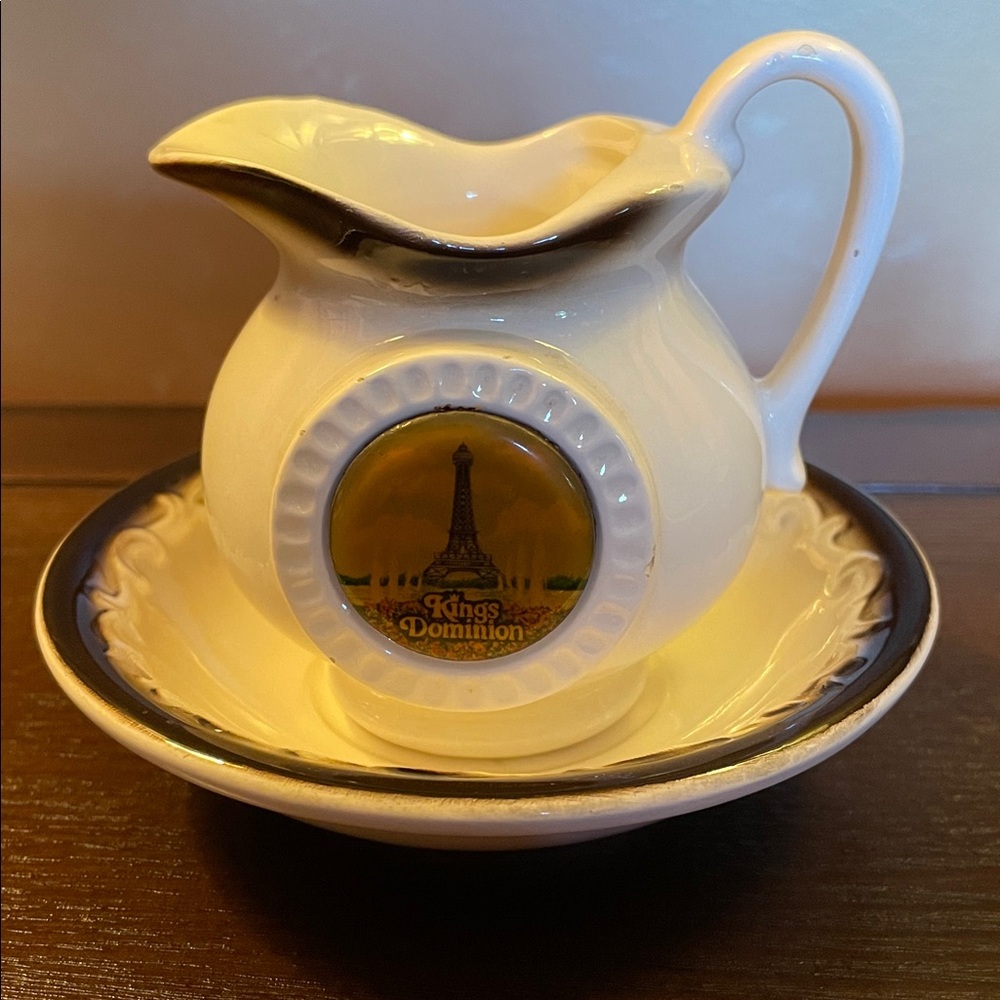 Vintage‎ Kings Dominion Pitcher & Bowl